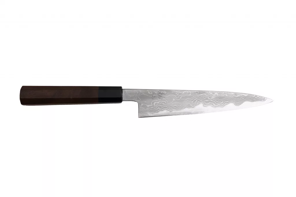 Couteau utilitaire japonais 15 cm Hatsukokoro aogami damas
