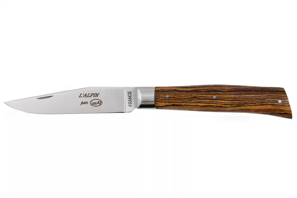 Couteau pliant modèle L'Alpin Locau - bocote